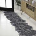 thumbnail image 1 of JONATHAN Y SHAPES 2 x 8 Runner Rug, Jasper Rustic Abstract - Dark Gray/Gray, SHP101A-28, 1 of 8