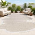 thumbnail image 1 of JONATHAN Y SHAPES 9 x 12 Area Rug, Jasper Rustic Abstract - Beige/Cream, SHP101B-9, 1 of 8
