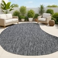 thumbnail image 1 of JONATHAN Y SHAPES 4 x 6 Area Rug, Evan Rustic Organic Curve - Dark Gray, SHP102B-4, 1 of 8