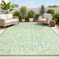 thumbnail image 1 of JONATHAN Y SANTA MONICA 3 x 5 Area Rug, Malta Bohemian Medallion Textured Weave - Cream/Green, SMB104F-3, 1 of 11