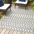 thumbnail image 1 of JONATHAN Y SMB108I-9 Ourika Moroccan Geometric Textured Weave Cream/Black 9 ft. x 12 ft. Indoor/Outdoor Area Rug, Pet Friendly, Stain Resistant, Easy to Clean, for Patio, Living Room, Bedroom, 1 of 12