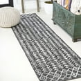 thumbnail image 1 of JONATHAN Y SANTA MONICA 2 x 10 Runner Rug, Tokay Bohemian Geometric - Black/Ivory, SMB132E-210, 1 of 10
