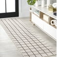 thumbnail image 1 of JONATHAN Y SANTA MONICA 2 x 8 Runner Rug, Grid Squares - Cream/Dark Gray, SMB200A-28, 1 of 8
