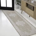 thumbnail image 1 of JONATHAN Y SANTA MONICA 2 x 8 Runner Rug, Arden Vintage Medallion - Beige/Cream, SMB300B-28, 1 of 6