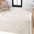 thumbnail image 1 of JONATHAN Y SANDSTONE 3 x 5 Area Rug, Aelius Scandinavian Abstract Sun Two-Tone - White/Cream, SND101B-3, 1 of 12