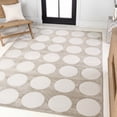 thumbnail image 1 of JONATHAN Y SANDSTONE 3 x 5 Area Rug, Adrian Circle Dot - Beige/Cream, SND105A-3, 1 of 13