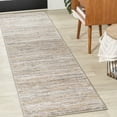 thumbnail image 1 of JONATHAN Y SILK ORCHID 2 x 8 Runner Rug, Loom Strie - Beige/Gray, SOR200D-28, 1 of 7