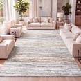 thumbnail image 1 of JONATHAN Y SILK ORCHID 5 x 8 Area Rug, Loom Strie - Gray/Blue/Orange, SOR200E-5, 1 of 8