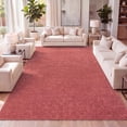 thumbnail image 1 of JONATHAN Y SUPERSOFT 8 x 10 Area Rug, Haze - Red, SEU100E-8, 1 of 10
