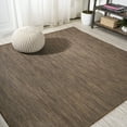 thumbnail image 1 of JONATHAN Y TUSCAN SUN 6' Square Area Rug, Ethan Flatweave - Brown, TSN100D-6SQ, 1 of 3