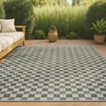 thumbnail image 1 of JONATHAN Y TUSCAN SUN 4 x 6 Area Rug, Aimee Traditional Cottage Checkerboard - Green/Cream, TSN204D-4, 1 of 6