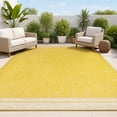 thumbnail image 1 of JONATHAN Y TUSCAN SUN 8 x 10 Area Rug, Alda Minimalist Mingled - Yellow/Cream, TSN213C-8, 1 of 7