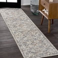 thumbnail image 1 of JONATHAN Y WASHABLE 2 x 8 Runner Rug, Shaemus Bohemian Medallion - Cream/Terra, WSH320B-28, 1 of 9