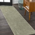 thumbnail image 1 of JONATHAN Y WASHABLE 2 x 8 Runner Rug, Twyla - Sage Green, WSH300H-28, 1 of 10