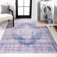 thumbnail image 1 of JONATHAN Y WASHABLE 3 x 5 Area Rug, Regis Bohemian Medallion - Blue, WSH107A-3, 1 of 8