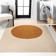 thumbnail image 1 of JONATHAN Y WASHABLE 3 x 5 Area Rug, Cirkel Minimalist Geometric Dot - Cream/Terracotta, WSH113A-3, 1 of 9