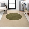 thumbnail image 1 of JONATHAN Y WASHABLE 8 x 10 Area Rug, Cirkel Minimalist Geometric Dot - Cream/Green, WSH113C-8, 1 of 10