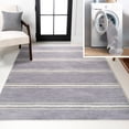 thumbnail image 1 of JONATHAN Y WASHABLE 3 x 5 Area Rug, Bande Distressed Stripe - Lavender/Ivory, WSH121A-3, 1 of 9