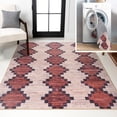 thumbnail image 1 of JONATHAN Y WASHABLE 8 x 10 Area Rug, Timantii Trellis Kilim - Red/Ivory, WSH123A-8, 1 of 9