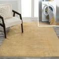 thumbnail image 1 of JONATHAN Y WASHABLE 3 x 5 Area Rug, Twyla - Yellow, WSH300G-3, 1 of 10