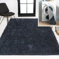 thumbnail image 1 of JONATHAN Y WASHABLE 3 x 5 Area Rug, Clayton Coastal Glam Shag - Navy, WSH400D-3, 1 of 9