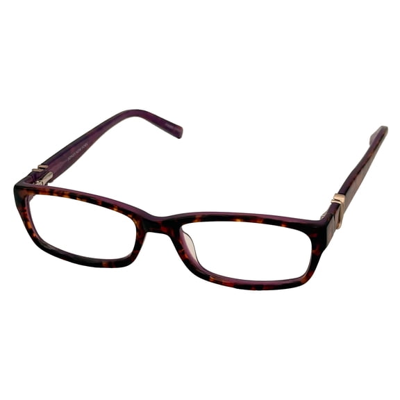 Jones New York Women Plastic Classic Eyeglass Frames Clear Tint J225 Tortoise 49MM