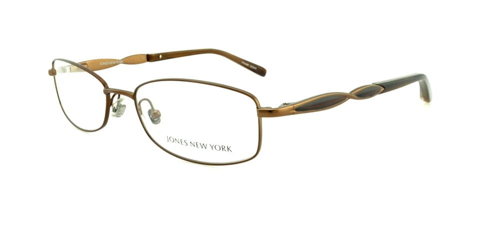 JONES NEW YORK Eyeglass Frames J470 Brown 52MM