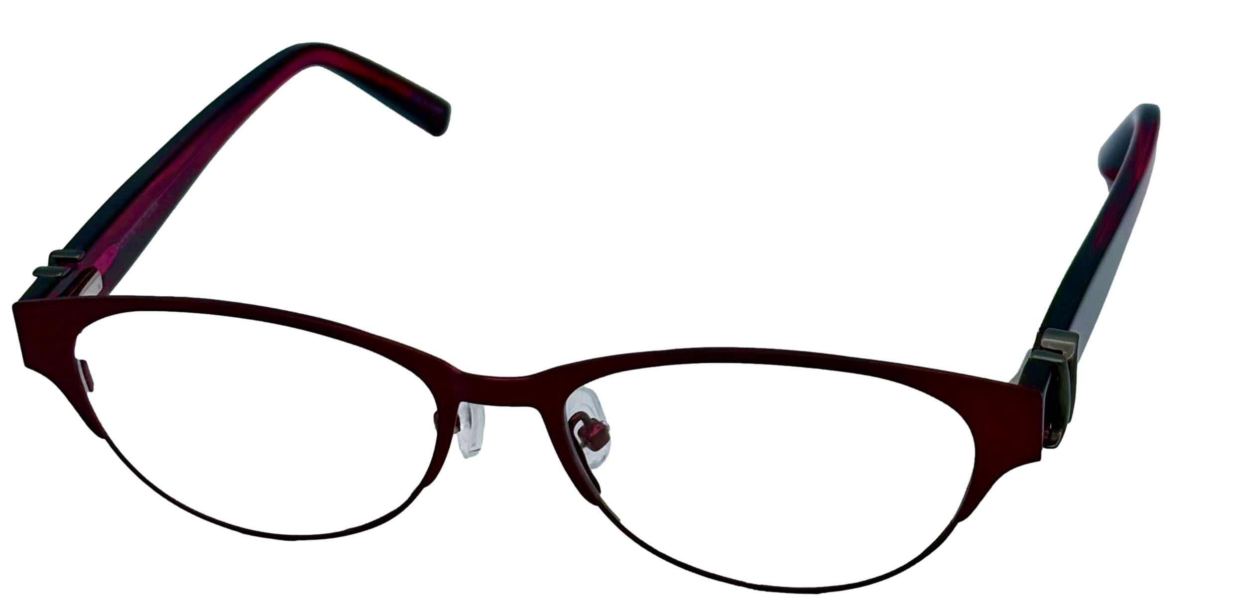 JONES NEW YORK Eyeglass Frames J481 Burgundy 52MM - Walmart.com display picture 3