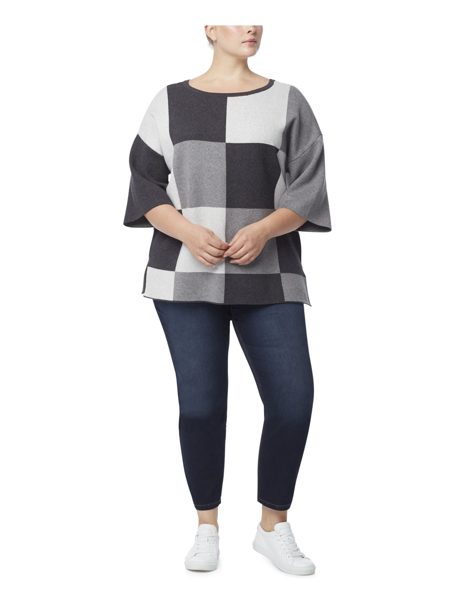 IN STOCK Corrine Ribbed Pullover Top - Light Grey FINAL SALE