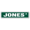 thumbnail image 1 of JONES Street Sign Childrens Name Room Sign | Indoor/Outdoor |  36" Wide, 1 of 5