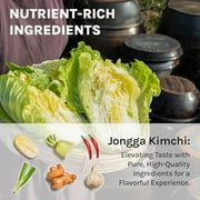 JONGGA Korean Real Fermented Cold Chain Premium Kimchi (Sliced, 1kg (2.2lbs))
