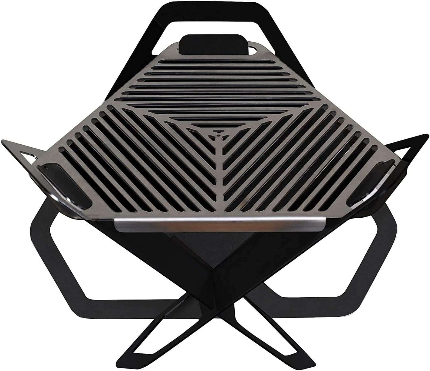JONJUMP Barbecue Grill Charcoal Portable Outdoor Fire Pit and Grill Camping Weightlight Wood Stove