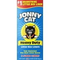 JONNY CAT Heavy Duty Kitty Litter Box Liners, Jumbo Size, Tear