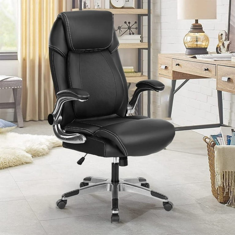 JONPONY 2023 Upgraded Ergonomic Office Chair PU Leather Executive