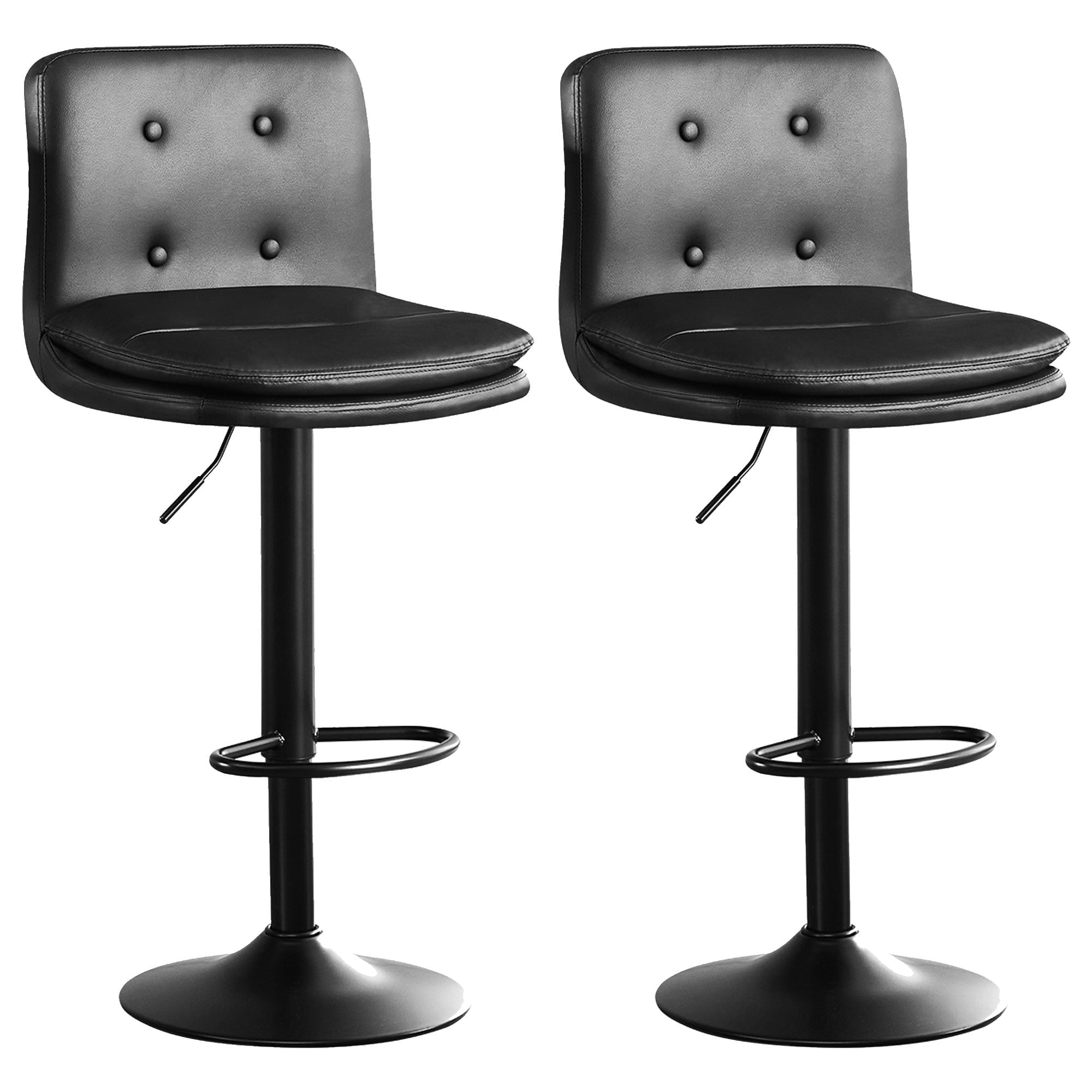 JONPONY Bar Stools Set of 2, Back and Armrest,Vintage JONPONY Bar Stools Set of 2, Back and Armrest,Vintage