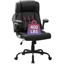 Executive Big And Tall Office Chair, 400lbs Capacity Ergonomic High 