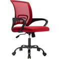 thumbnail image 1 of JONPONY Ergonomic Office Chair, Lumbar Support, Adjustable Height with Armrests for Adults,Red, 1 of 11