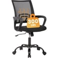 thumbnail image 1 of JONPONY Ergonomic Office Chair，Swivel Desk Chair with Lumbar Support, Adjustable Height with Armrests for Adults,Black, 1 of 13