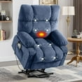 thumbnail image 1 of JONPONY Power Lift Recliner Chair Recliners for Elderly with Heat and Massage Recliner Chair for Living Room with Infinite Position and Side Pocket,USB Charge Port,Blue, 1 of 13