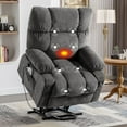 thumbnail image 1 of JONPONY Power Lift Recliner Chair Recliners for Elderly with Heat and Massage Recliner Chair for Living Room with Infinite Position and Side Pocket,USB Charge Port,Grey, 1 of 13