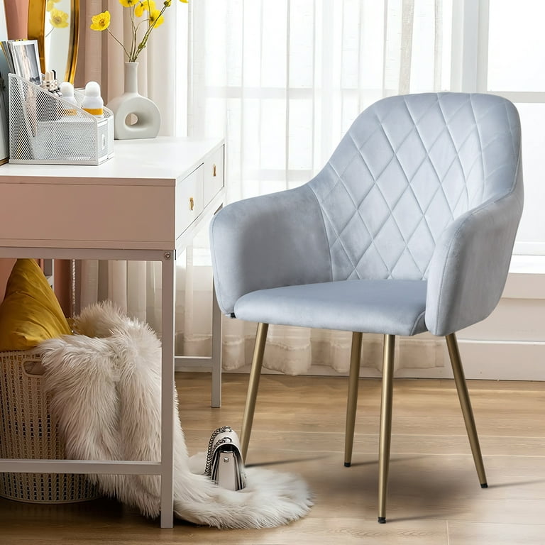 Velvet office chair gold legs hotsell