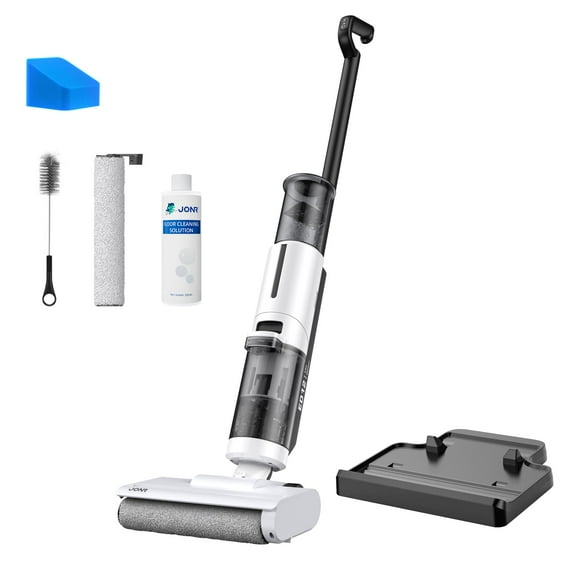 JONR ED12 Lite Wet Dry Vacuum Cleaner, 1mm Edge Cleaning Brush Suction Mop and Floor Cleaner