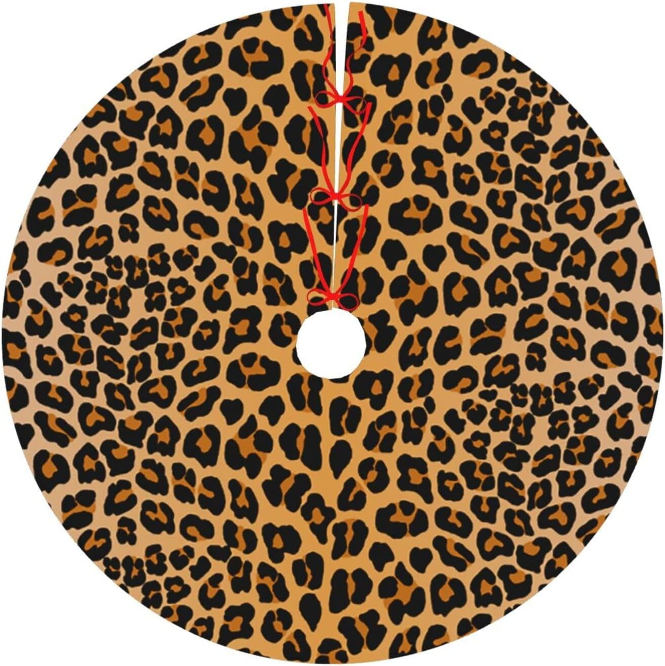 Leopard Print Tree Skirt 