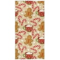 thumbnail image 1 of JOOCAR Christmas Kitchen Towels, Cute Christmas Gingerbread Man Candy Cane Christmas Towels, Suitable for Home Kitchen Holiday Decoration Housewarming Gift Towel Set of 2, 1 of 3