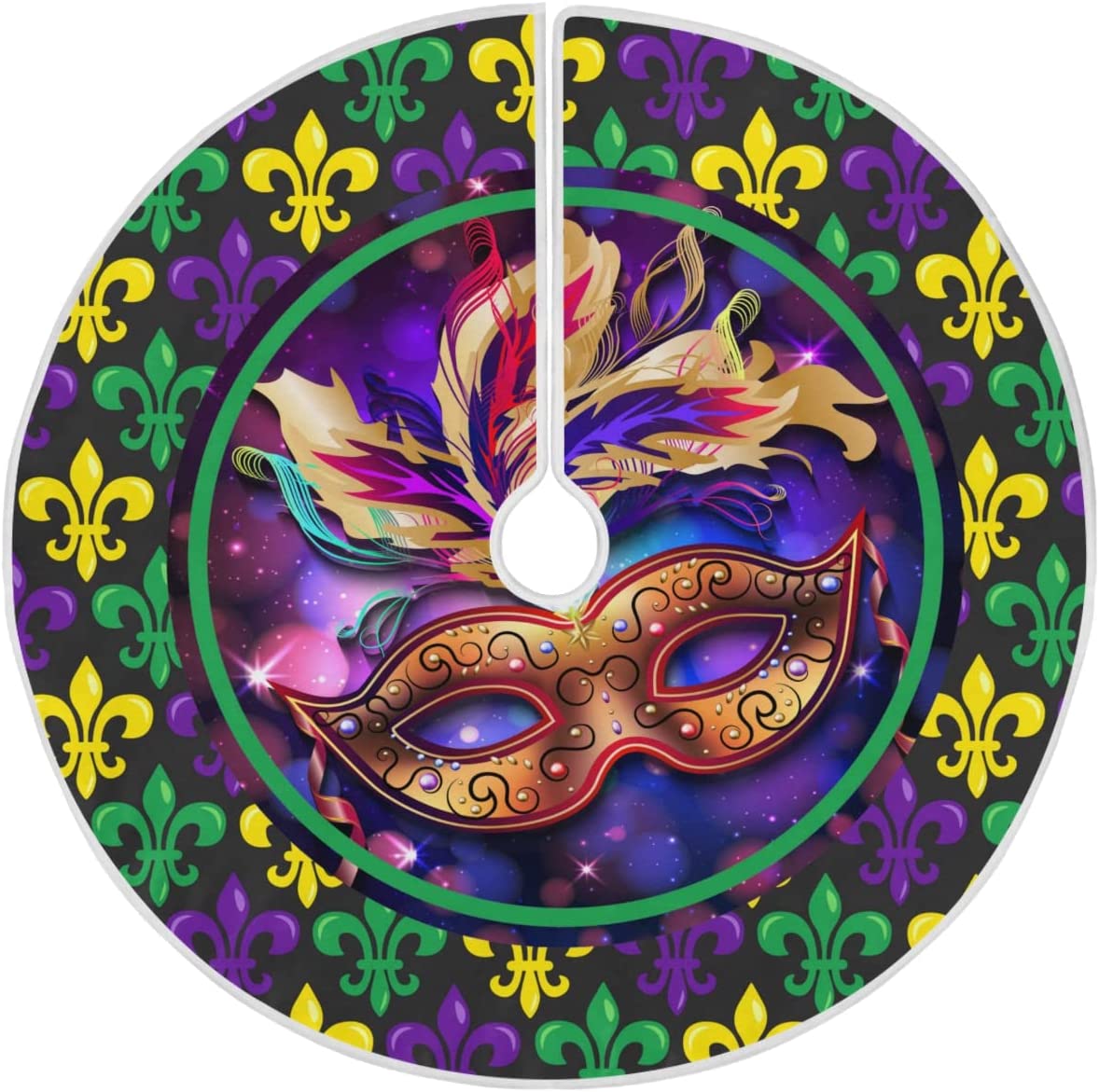 Fleur De Lis Tree Skirt 