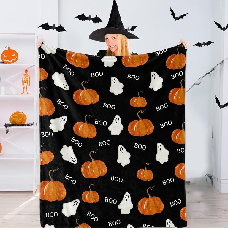 Walmart halloween throw discount blanket