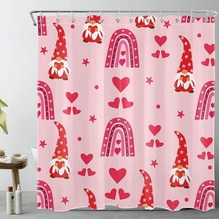 https://i5.walmartimages.com/seo/JOOCAR-Happy-Valentines-Day-Shower-Curtain-Cute-Gnome-Red-Love-Heart-Set-Funny-Pink-Boho-Rainbow-Curtains-Bathroom-Waterproof-Washable-Fabric-Hooks-7_ad254cd9-66de-4d34-b5e8-50b4e363e145.f3c549fd2d18a1e1682409489285bd7c.jpeg?odnHeight=768&odnWidth=768&odnBg=FFFFFF