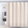 thumbnail image 1 of JOOCAR Orange Shower Curtain for Bathroom Decoration Fabric Shower Curtain set with 12 Hooks,72x72, 1 of 7