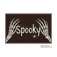 thumbnail image 1 of JOOCAR Spooky Skeleton Hands Halloween Linen Table Mats Set of 4 for Home Kitchen Table Decor 12x18 inch, 1 of 5