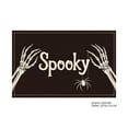thumbnail image 1 of JOOCAR Spooky Skeleton Hands and Spider Halloween Linen Table Mats Set of 4 for Home Kitchen Table Decor 12x18 inch, 1 of 5